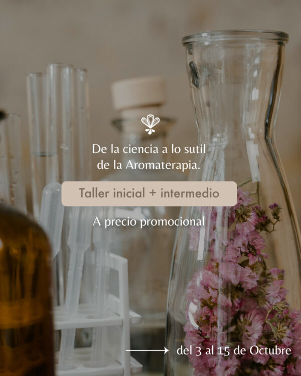 Taller Aromaterapia inicial + intermedio